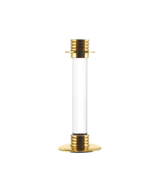 Candle Holder, Brass, Tall