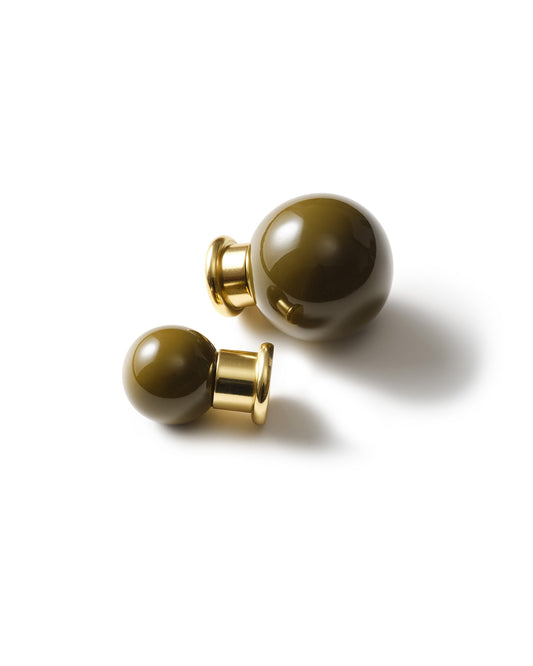 Coloured Knob, Khaki