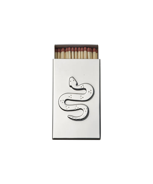 Serpent Matchbox Sleeve, Silver