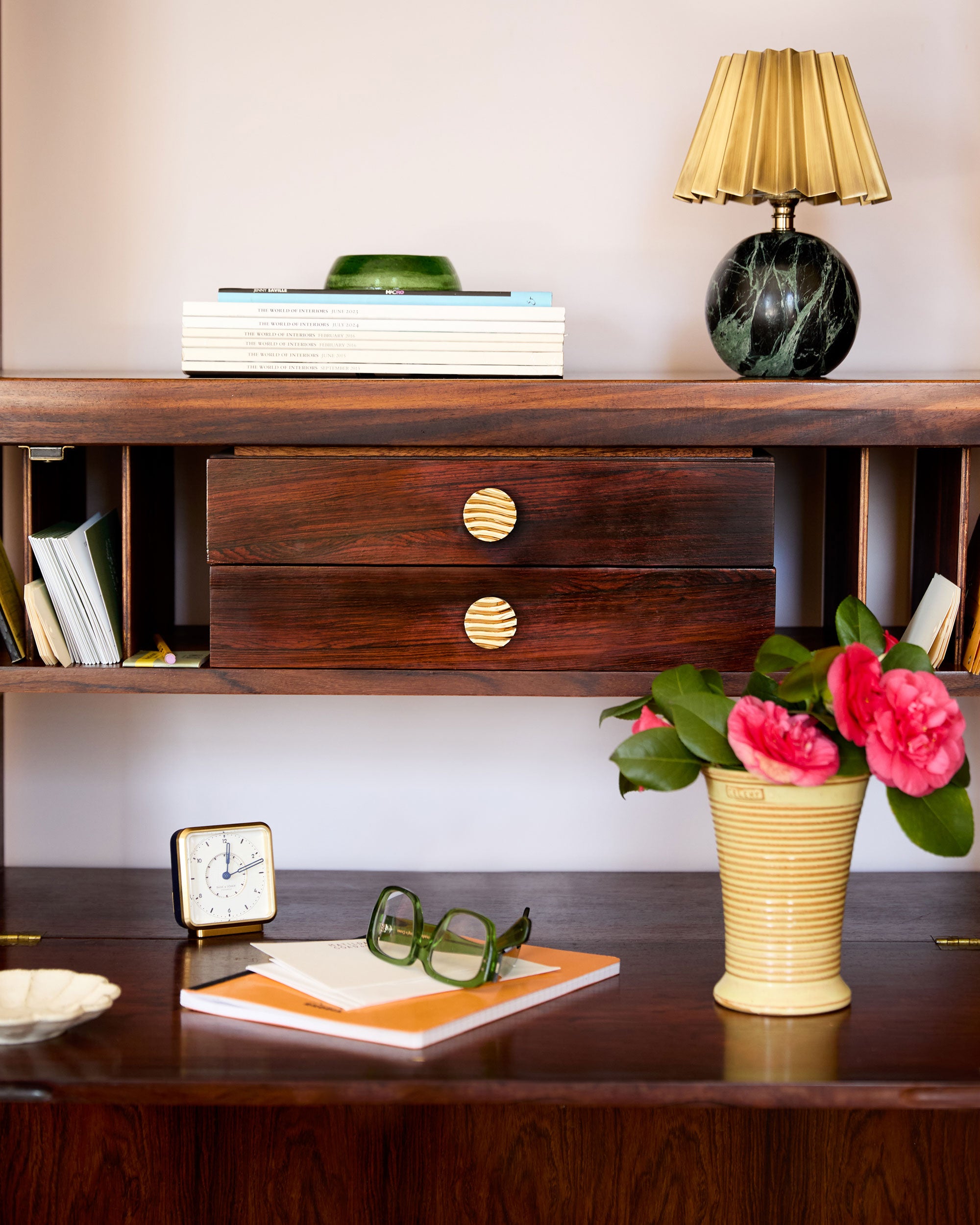 Medano Knob, Polished Brass