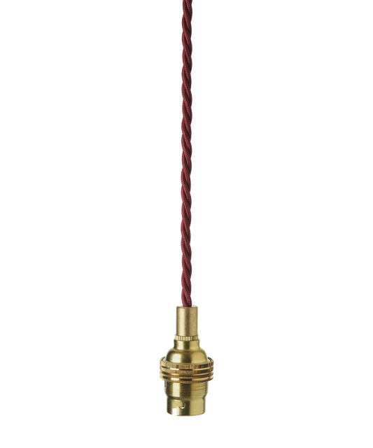 Flex and Bulb Holder, Burgundy