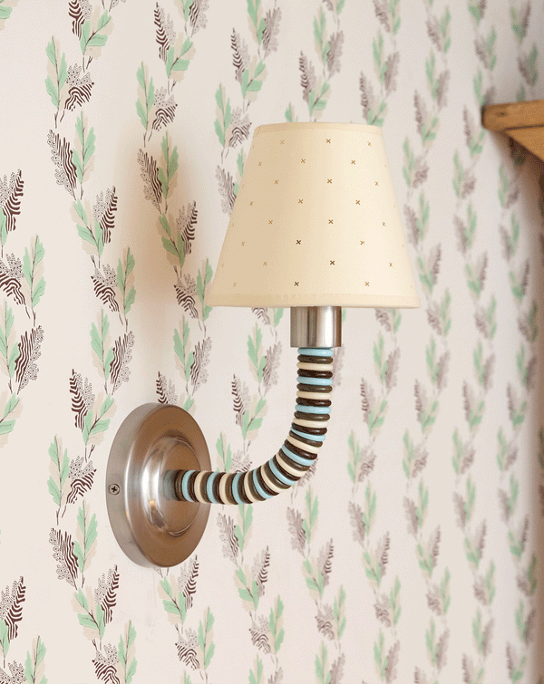 Bistro Wall Light, Brushed Nickel