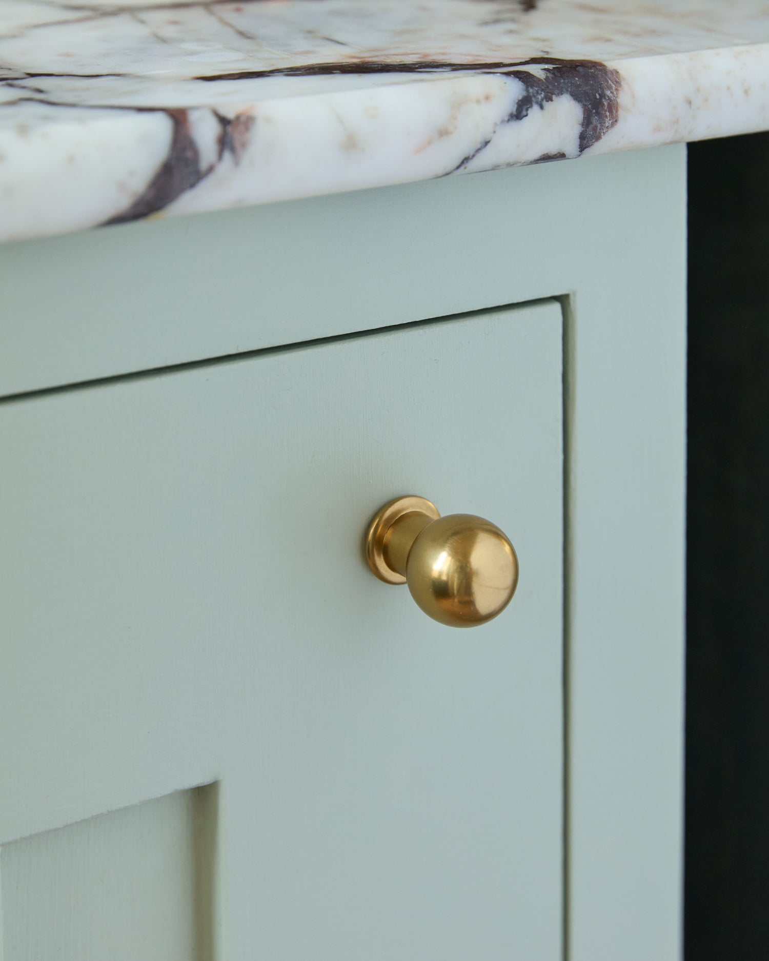 Aged Brass Knob