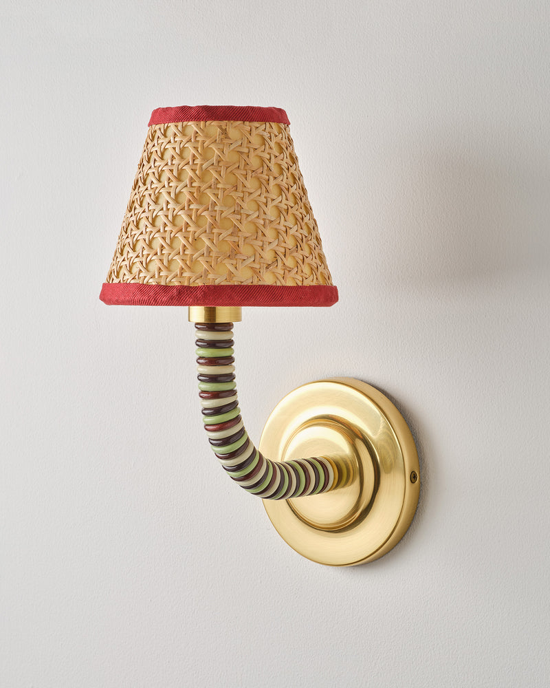 Bistro Wall Light, Aged Brass