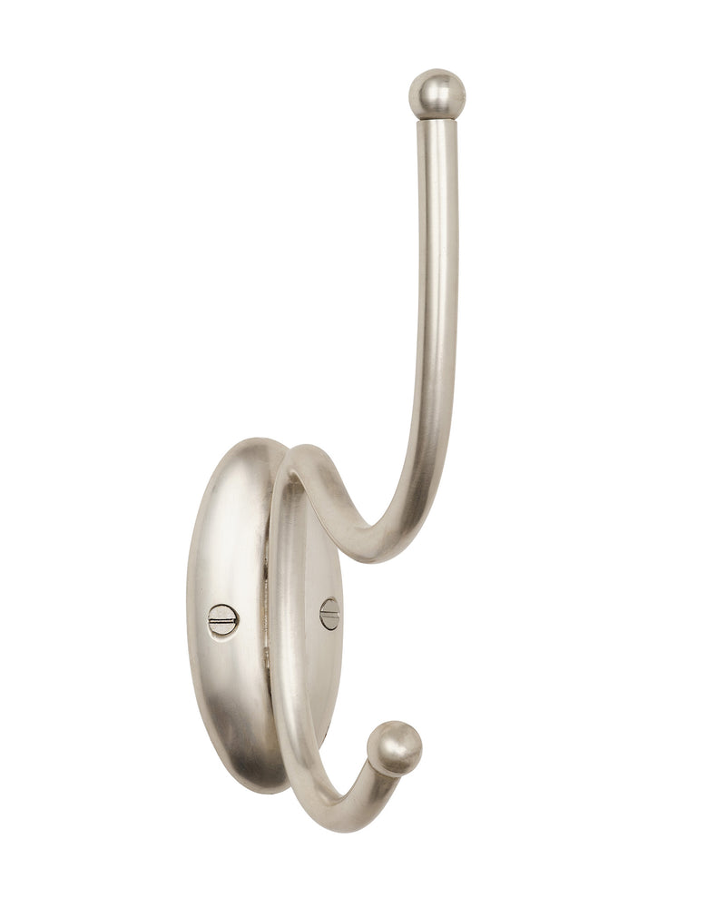 Tay Coat Hook, Brushed Nickel