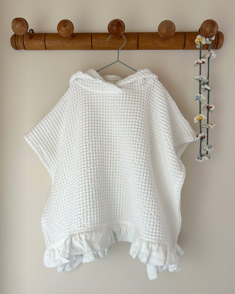 Kids Waffle Poncho