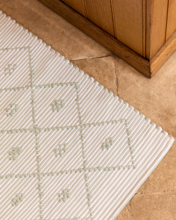 Stripe Bathmat, Seafoam