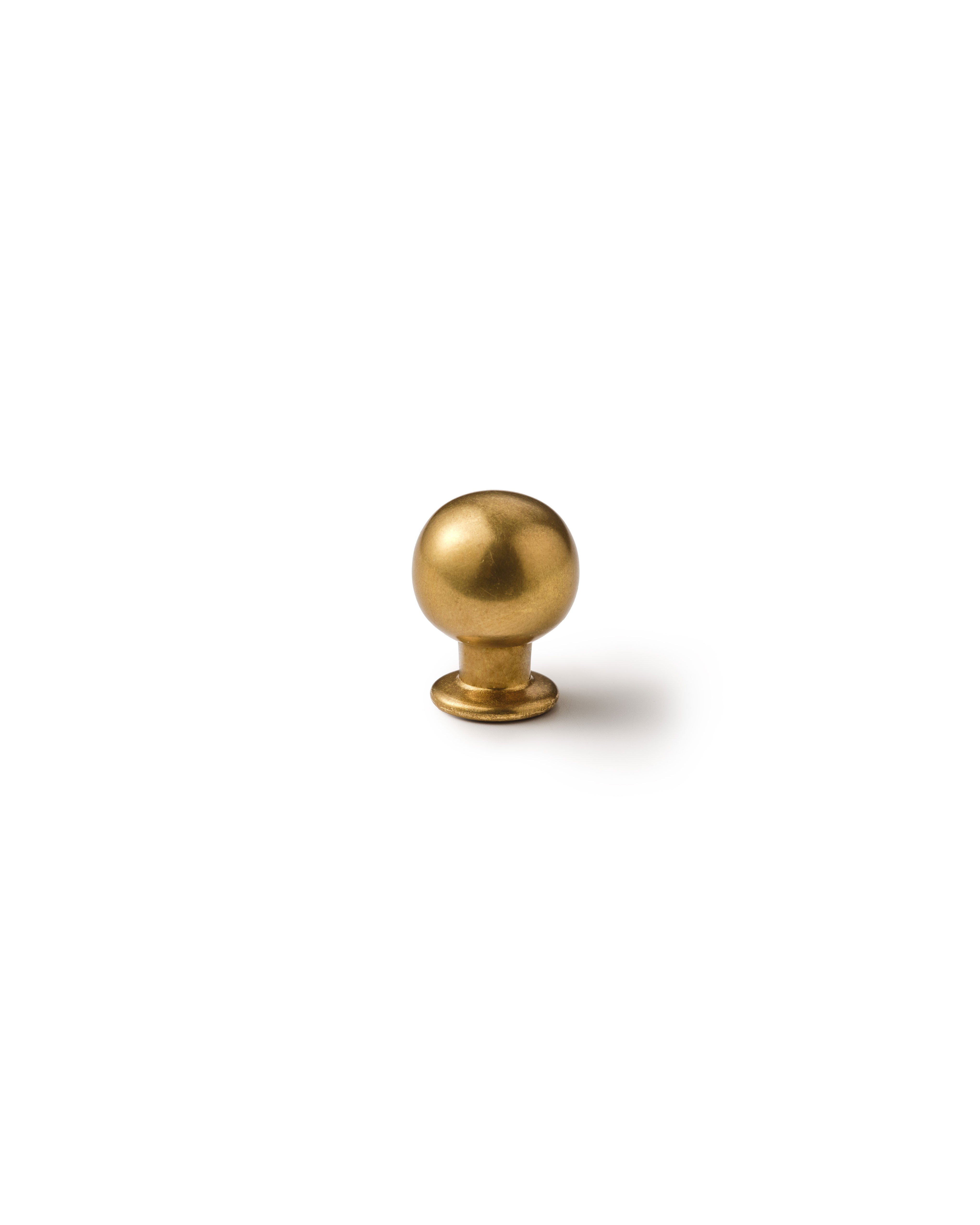 18mm Knob, Aged Brass