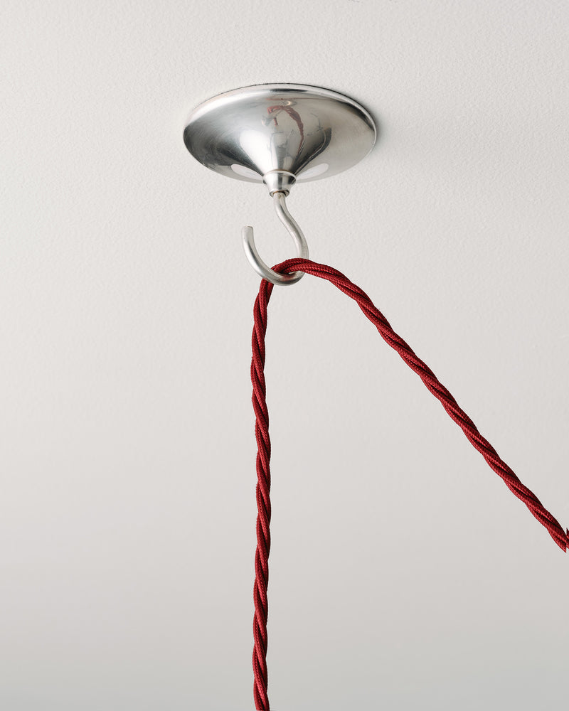 Ceiling Hook, Brushed Nickel
