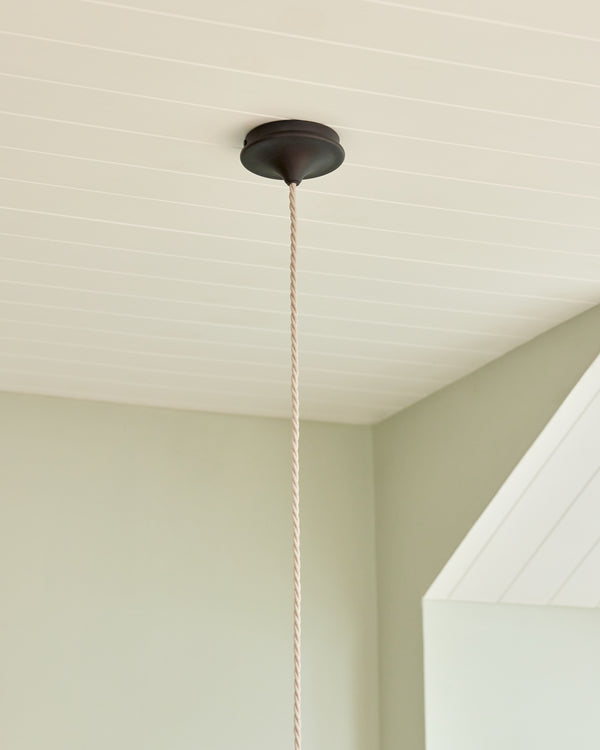 Ceiling Rose, Matt Black