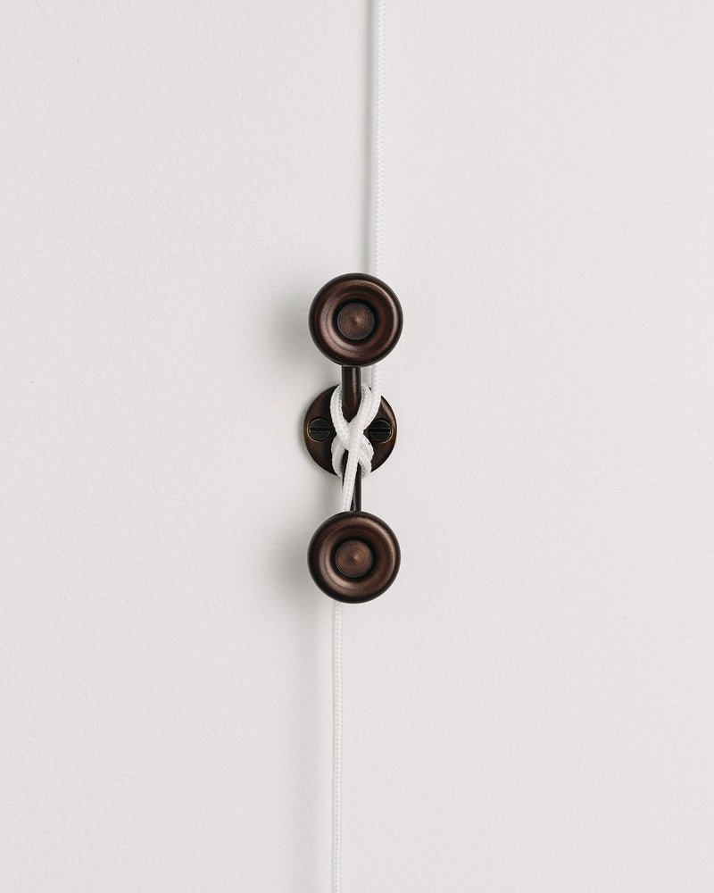 Tay Cleat Hook, Blackened Bronze