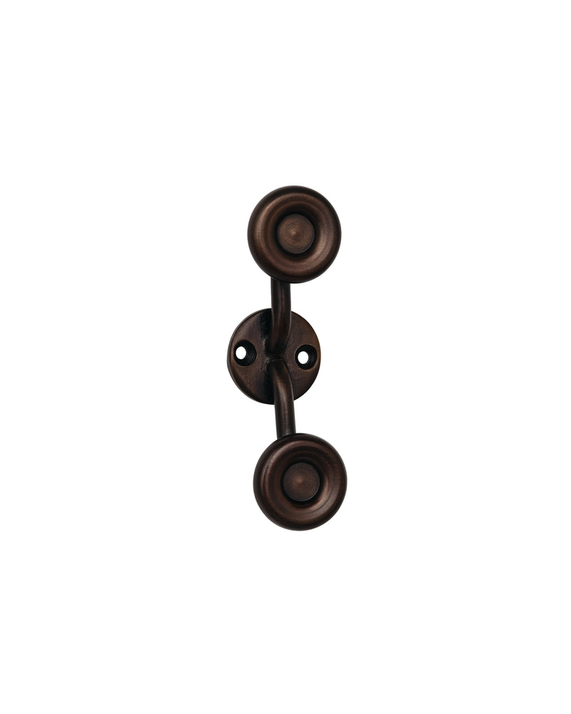Tay Cleat Hook, Blackened Bronze