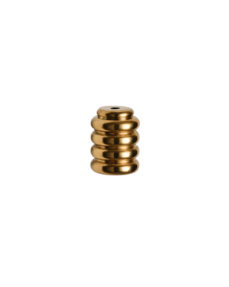 Tay Cord Pull, Aged Brass