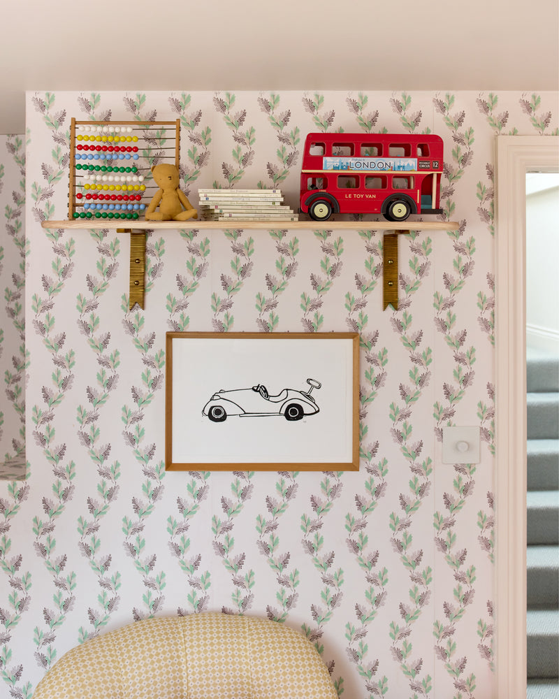 Curved Wooden Shelf, Large