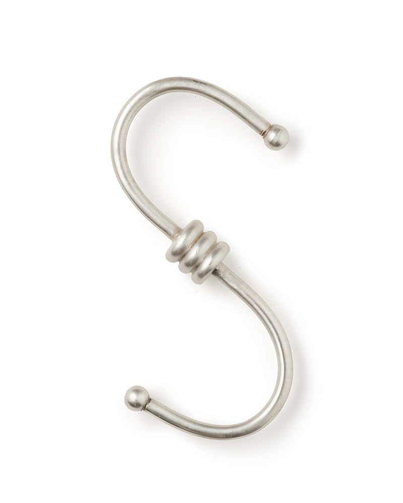 Tay S-Hook Set, Brushed Nickel