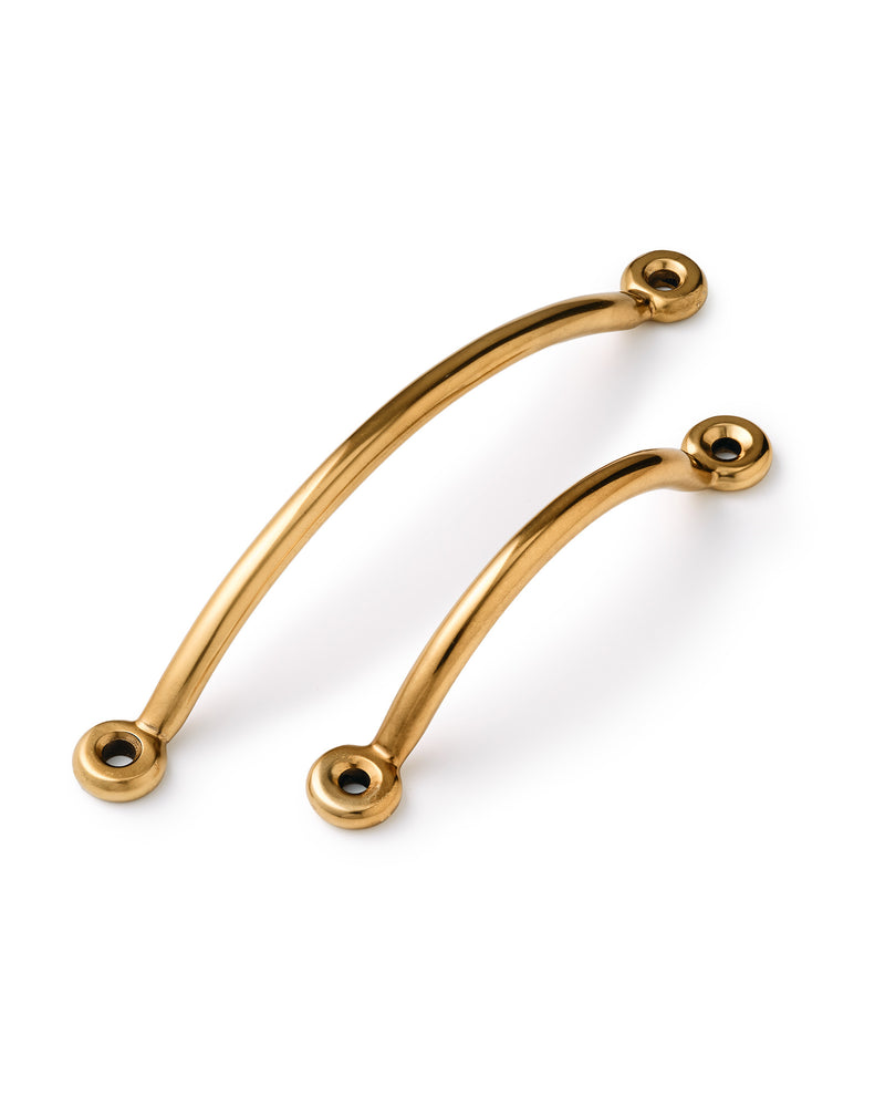 Tay Handle, Aged Brass