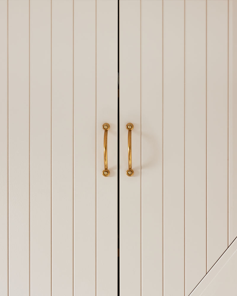 Tay Handle, Aged Brass