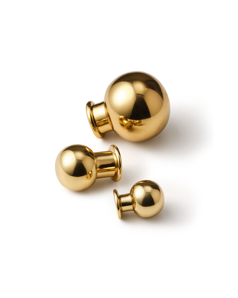 Polished Brass Knob