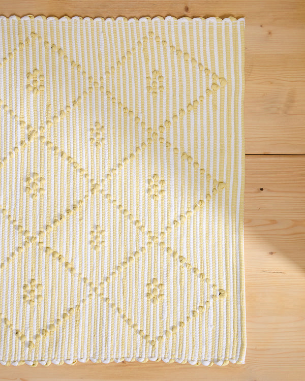 Stripe Bathmat, Primrose