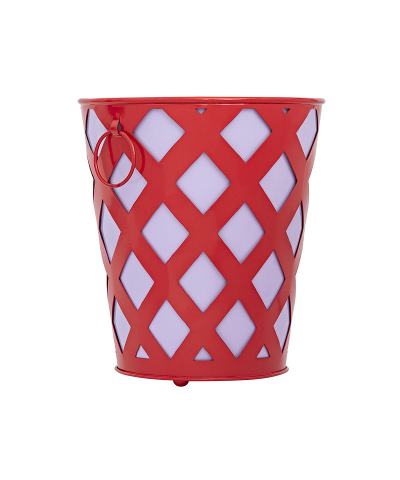 Trellis Planter, Coral