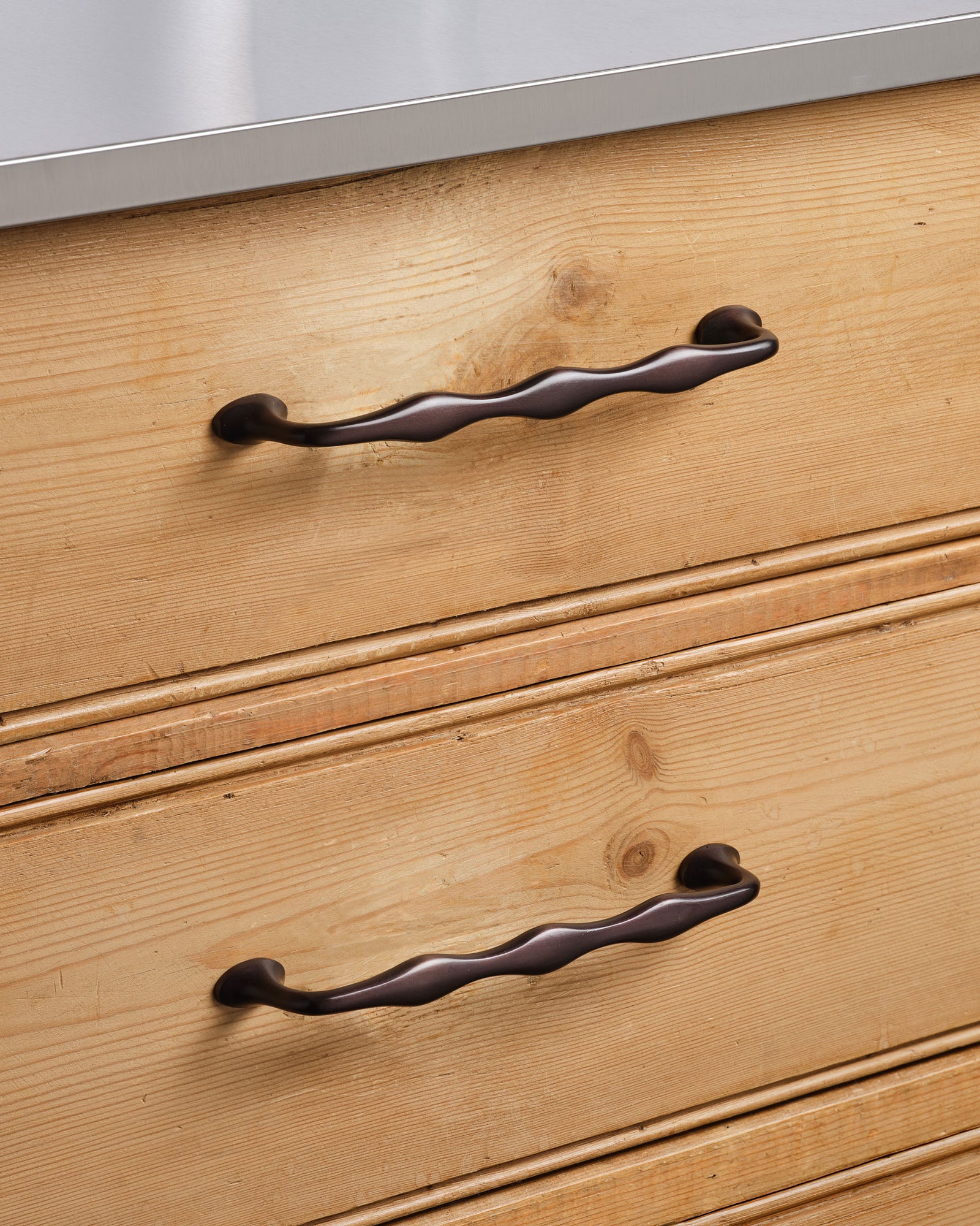 Wave Handle, Blackened Bronze – MG&Co.