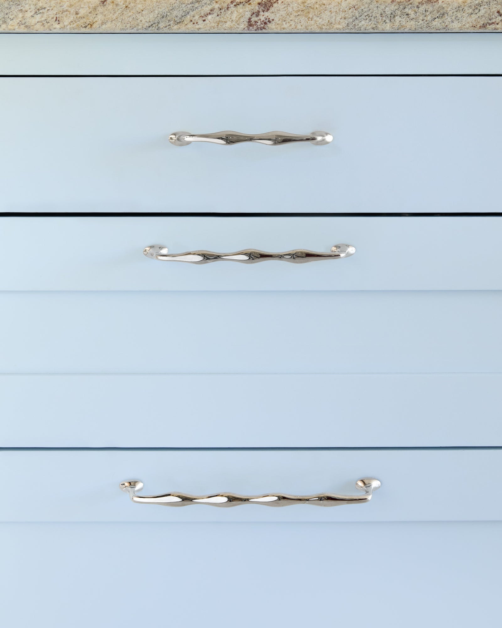 Wave Handle, Polished Nickel – MG&Co.