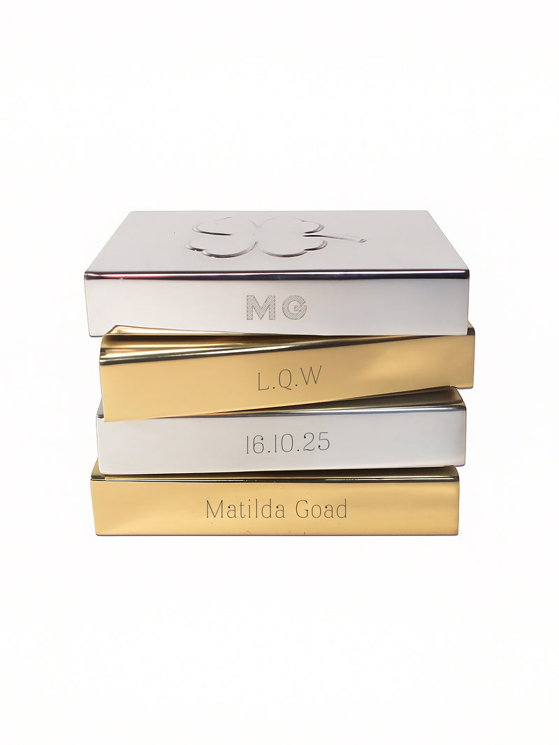 Fish Matchbox Sleeve, Brass