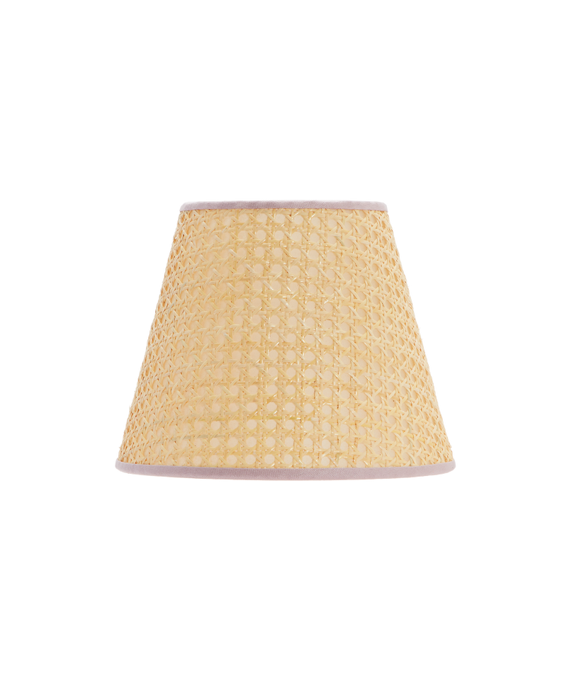 Cane drum lamp shade deals
