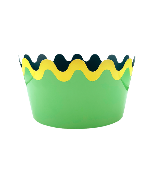 Scallop Planter, Light Green, Large